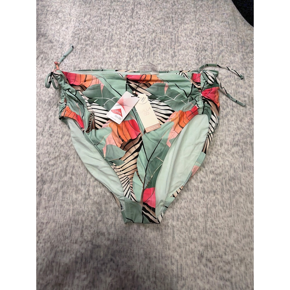 CALIA Carrie Underwood Swim Collection Mid‎ Rise Bottom Desert Flora Size 2X NWT